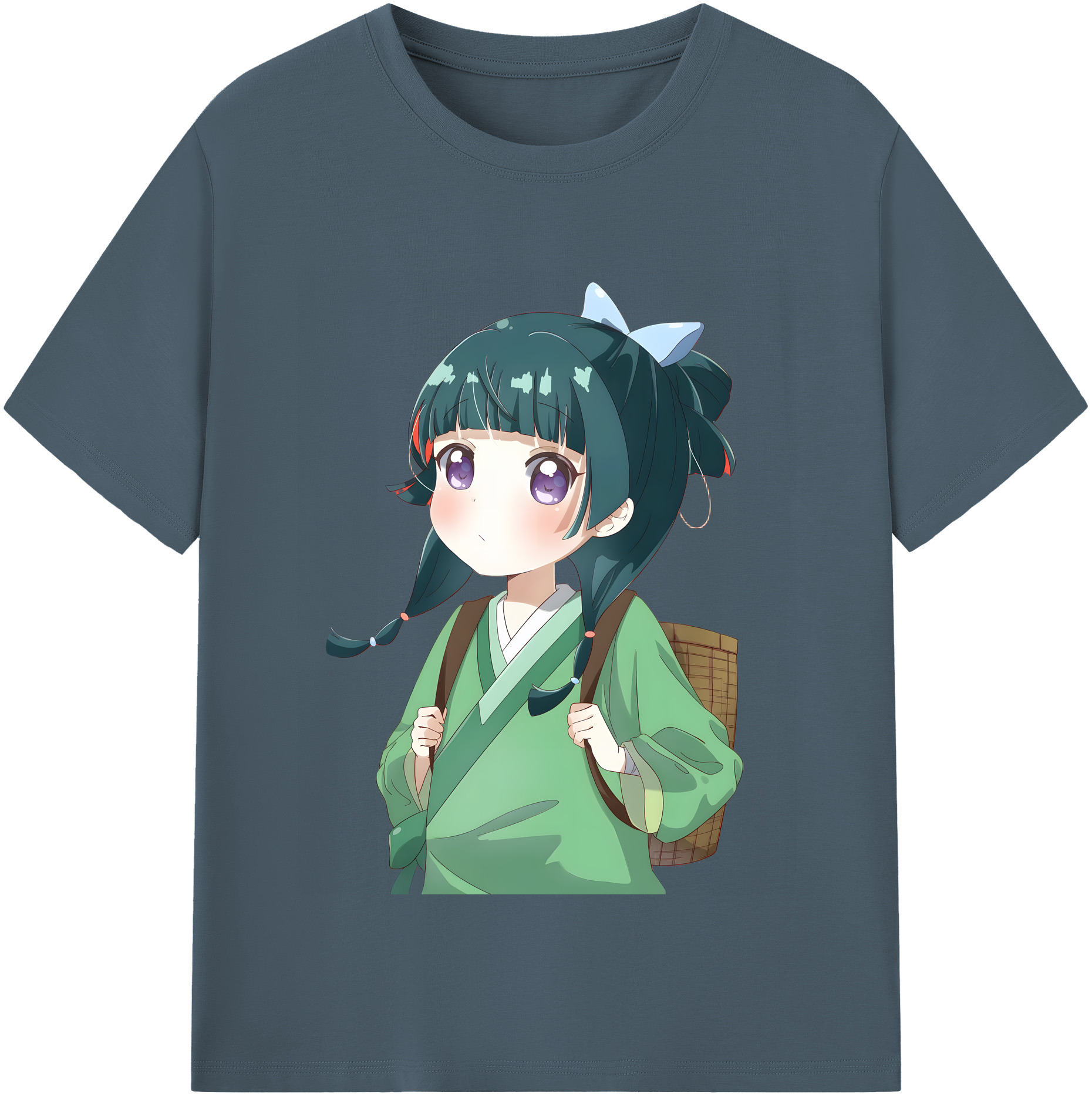 （画像用） 薬屋のひとりごと The Apothecary Diaries 綿100％半袖Tシャツ（フロントプリント）